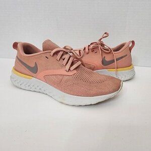Nike Odyssey React Flyknit 2 Running Shoes Pink Quartz Women's Size 8.5